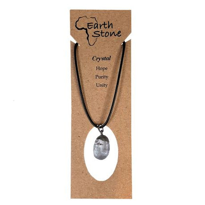 Earth Stone Collection - Polished Crystal Stone Necklace