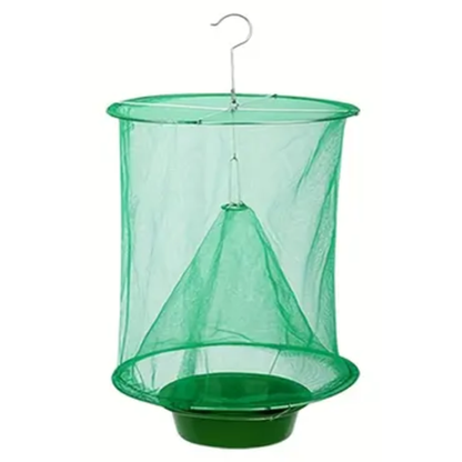 Reusable Reinforced Mesh Hanging Trap Foldable Fly Cage