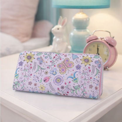 Wallet Pink Butterfly/Lady Bird