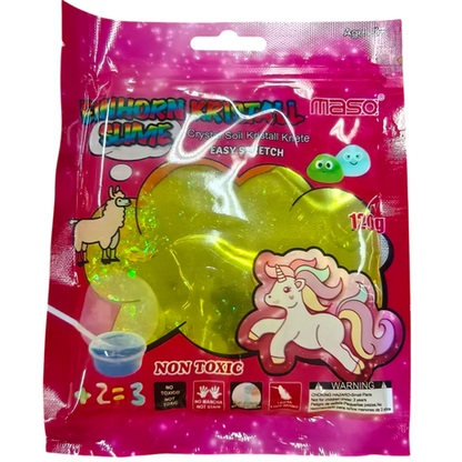 Unicorn Crystal Slime - 12 Pack