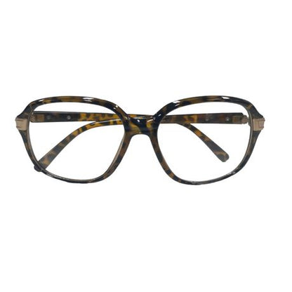 Solar X Wayfarer Retro Sunglasses Clear Lens UV400 - Black