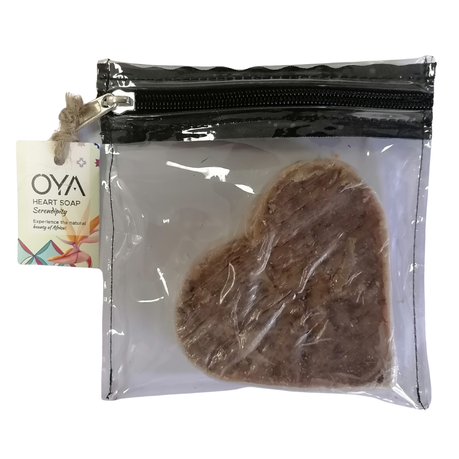 OYA - Heart Soap Large - Buoyant Blossoms