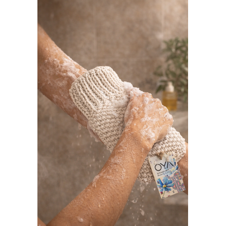 OYA - Shower Mitt - White