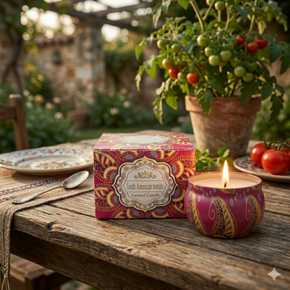 Artisan Soy Wax Scented Tin Candle - Mint