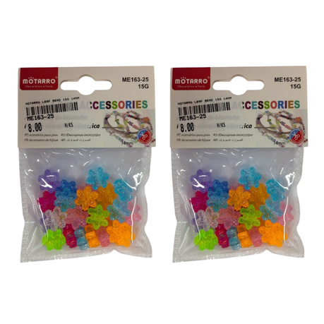 Motarro Leaf Bead 15G 14MM - 2 Pack