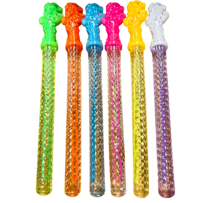 Unicorn Bubble Wands - 24 Pack