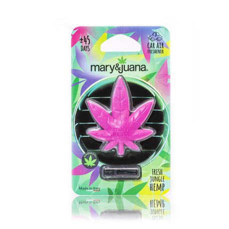 Mary & Juana Car Air Freshener Green - 48 Pack - Pink