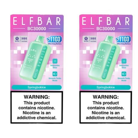 Elf Bar BC30000 Disposable Vape - Springbokkie (Pack of 2)