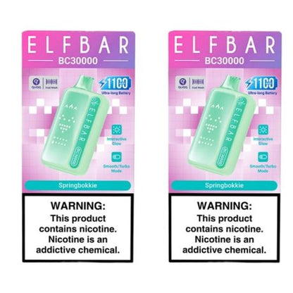Elf Bar BC30000 Disposable Vape - Springbokkie (Pack of 2)