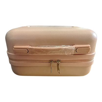 Cosmetic Travel Carry-on Suitcase - Pink - Large