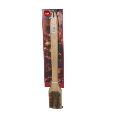 DeBest Braai Grid Brush - Wooden Handle