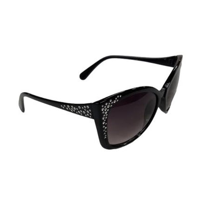 Solar X Cat-Eye Sunglasses Gradient Lens UV400 - Black