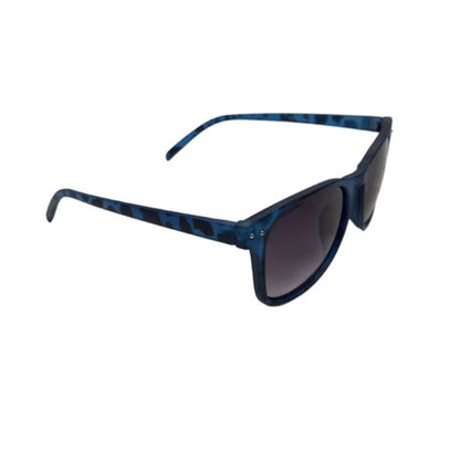 Solar X Wayfarer Sunglasses Gradient Grey Lens UV400 - Blue