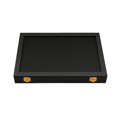 Ring Display Case With Glass Top