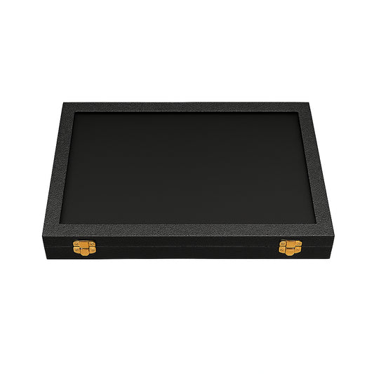 Ring Display Case With Glass Top
