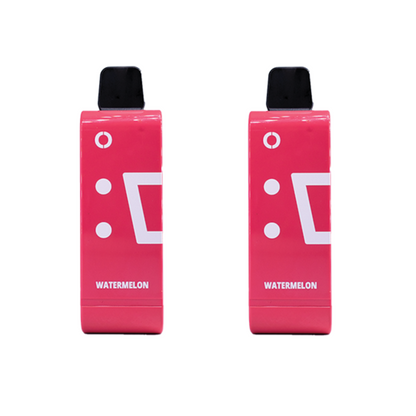 Elf Bar 9000 Puffs Rechargeable Pod 50mg - Watermelon - 2 Pack
