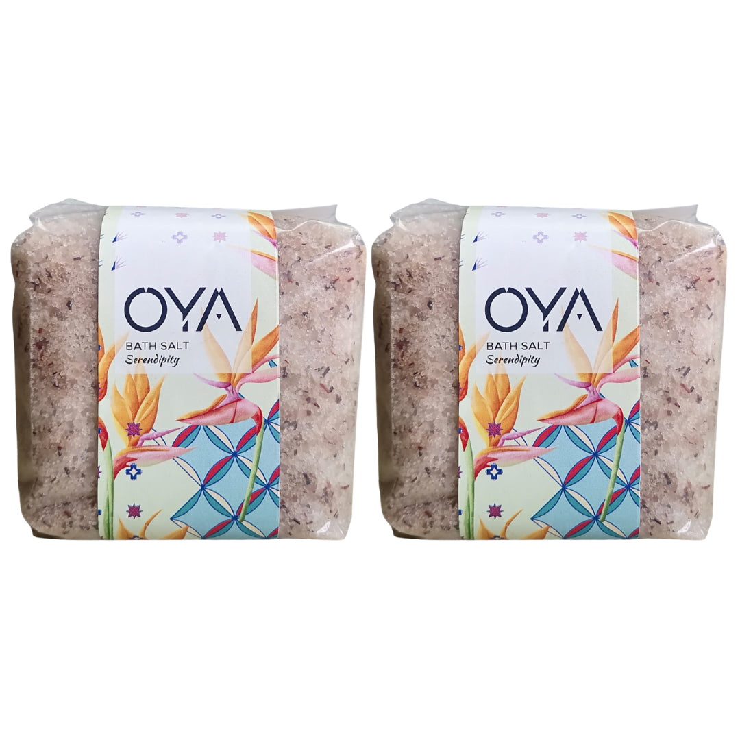 Oya Bath Salts Serendipity 500G Pack - 2 Pack
