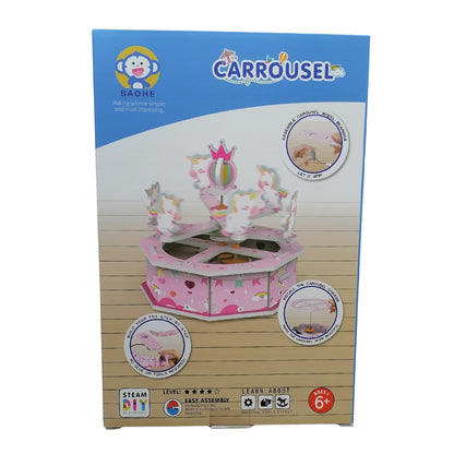 DIY Puzzle Carrousel