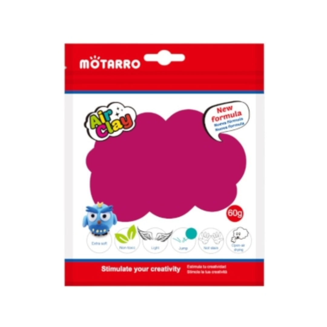 Motarro Air Clay 60g - Dark Pink