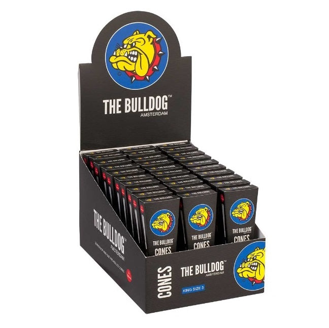 Bulk Offer - The Bulldog 3 Pack King Size Cones - Box of 30