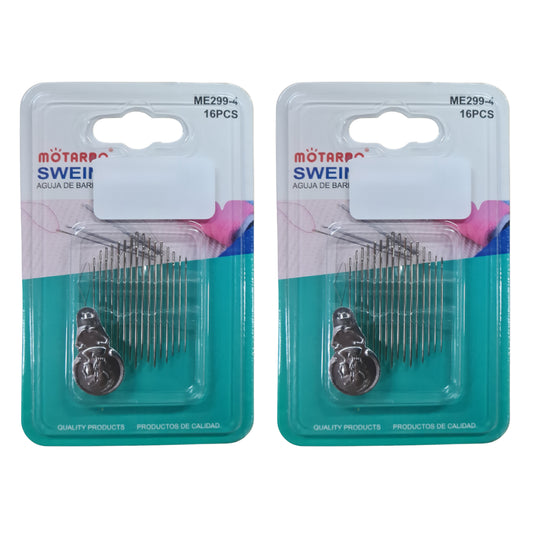 Motarro Sewing Needles - 2 Pack - 16PC