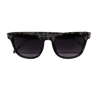 Solar X Wayfarer Sunglasses Gradient Grey Lens UV400 - Grey