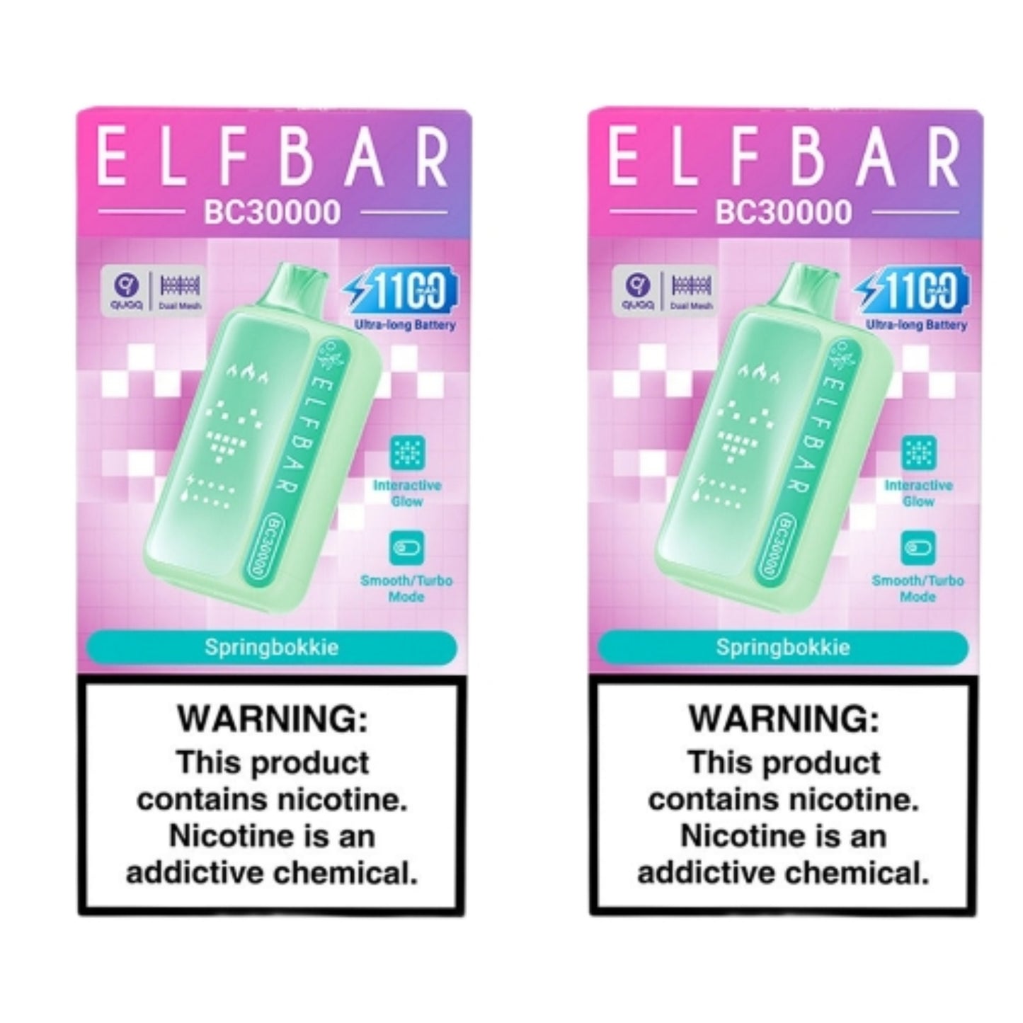 Elf Bar BC30000 Disposable Vape - Springbokkie (Pack of 2)
