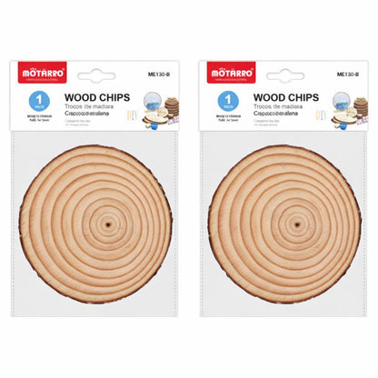 Motarro Wooden Chips - 2 Pack - 100/110mm