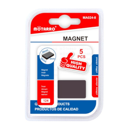 Motarro Magnets 5 PCS - Square