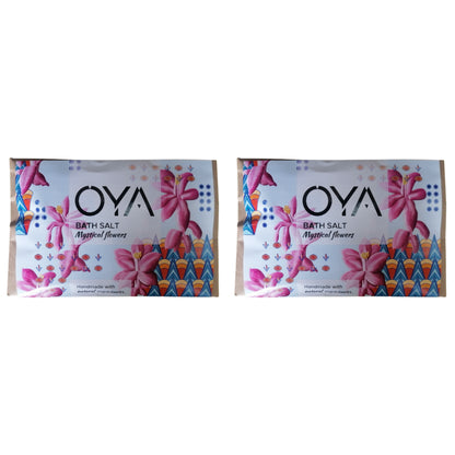 OYA Bath Salt 110g - 2 Pack - Mystical Flowers