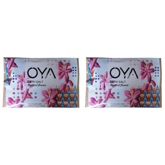 OYA Bath Salt 110g - 2 Pack - Mystical Flowers