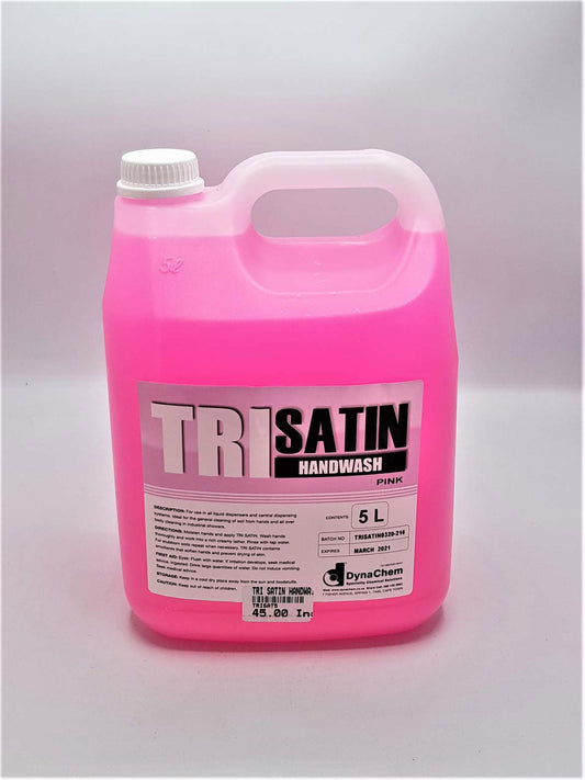 TRI-SATIN Hand Wash Liquid 5L - Gentle Moisturising Hand Soap