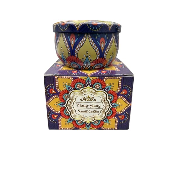 Artisan Soy Wax Scented Tin Candle - Ylang-Ylang