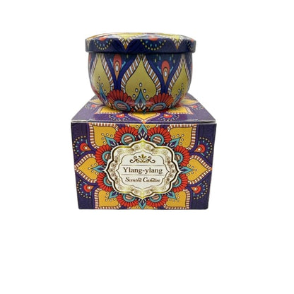 Artisan Soy Wax Scented Tin Candle - Ylang-Ylang
