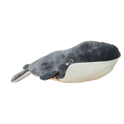 Soft Toy Whale - 80cm - Black