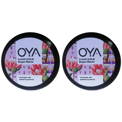 Oya Sugar Scrub 175g - Buoyant Blossoms 2 Pack