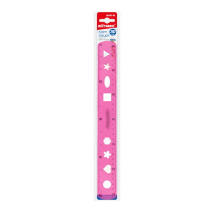 Motarro Soft Ruler 30cm - Pink