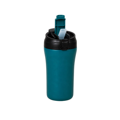Travel Mug Flip Straw Lid - Teal