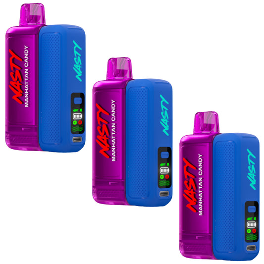 Nasty Versa 30k Starter Kit - Manhattan Candy - 3 Pack