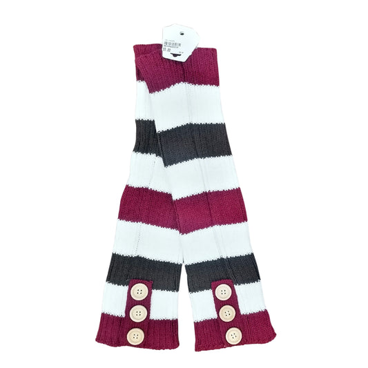 Leg Warmer - Stripe Red