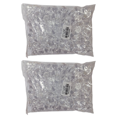 Acrylic Beads Diamond 18x23mm - 2 Pack