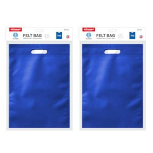 Motarro Felt Bag 25x30cm 70g 5PCS - 2 Pack - Blue