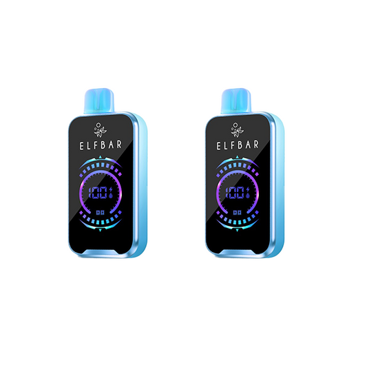 Elf Bar 18000 Puffs Disposable Vape - Blueberry Razz Lemonade - 2 Pack