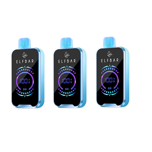 Elf Bar 18000 Puffs Disposable Vape - Blueberry Razz Lemon - 3 Pack