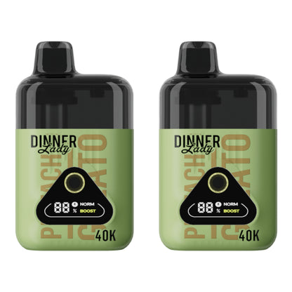 Dinner Lady Rechargeable Vape - Dessert Collection - 40K - 2 Pack - Pistachio Gelato