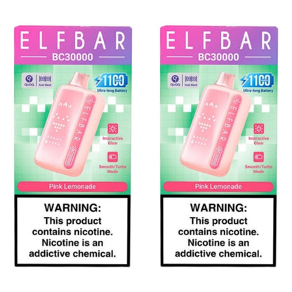 Elf Bar BC30000 Disposable Vape - Pink Lemonade (Pack of 2)