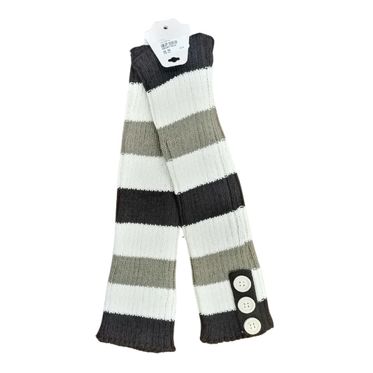 Leg Warmer - Stripe Cream