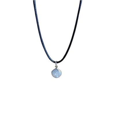 Earth Stone Collection - Pearl Small Stone Necklace