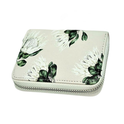 Ladies Medium Protea Wallet 11x9x2.7cm - Design 1