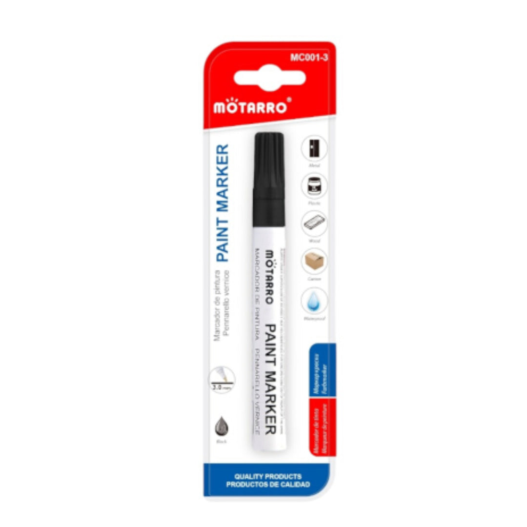 Motaro Paint Marker 3mm - Black